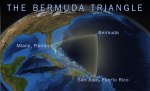 The Bermuda Triangle is an area of ocean between Bermuda, San Juan, Puerto Rico and Miami, Florida.